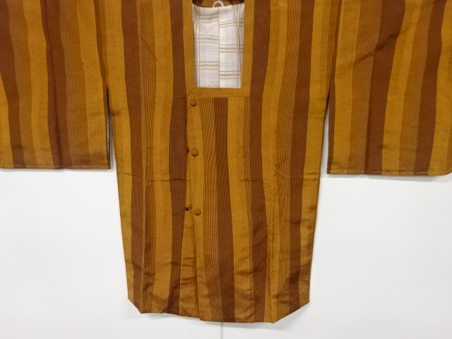 JAPANESE MICHIYUKI COAT / UNUSED TSUMUGI 